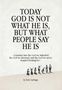 Jose Larraga: Today God Is Not What He Is, But What People Say He Is, Buch