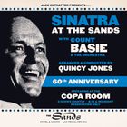 "Sinatra at the Sands" mit Count Basie und Orchester, dirigiert von Quincy Jones. 60. Jubiläum im Copa Room. Links ein Porträt.