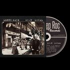 Der Text besagt: Lenny Kaye, Goin' Local. Sepia-Foto von Leuten in altmodischer Kleidung. CD daneben mit Trackliste.