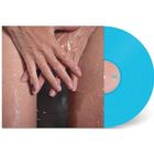 Die Platte ist blau. Auf dem Cover sind zwei nasse, überkreuzte Hände vor verschwommenem Hintergrund.