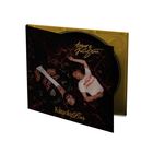 Cover mit „Angus & Julia Stone“ und „Karaoke Bar“. Zwei Personen liegen auf einem Teppich. CD-Hülle in Gold.