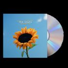 Text: "the snuts", "Moments". Eine Sonnenblume vor blauem Hintergrund, daneben eine CD.