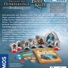 "Die Legenden von Andor: Das Licht der Dunkelklinge - Erweiterung. Zwei spannende neue Abenteuer in der Welt von 'Die ewige Kälte'."