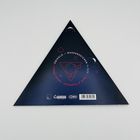 Text: "Wasserzeichen - I.T. - Musik & Produktion. Marcus Obst. OBIeglo." Ein blaues, dreieckiges Design mit roten Linien.