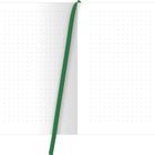 Punktiertes Notizbuch mit grünem Lesezeichen in der Mitte.