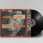 "Double Exposure" und "Penny Arcade" stehen auf dem Cover einer Schallplattenhülle. Das Cover zeigt ein Gesichtsporträt.