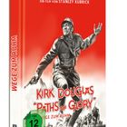 "STANLEY KUBRICK", "WEGE ZUM RUHM", "KIRK DOUGLAS", "PATHS OF GLORY". Zeichnung eines Soldaten in dramatischer Pose.