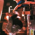 Text: "Cynthia Rothrock in Tage des Terrors". Frau tritt Mann in einem holzgetäfelten Raum mit Stühlen. Dynamische Kampfszene.