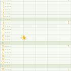 Kalender für März mit zarten Narzissen-Illustrationen. Wochentage: Mo-So in drei Sprachen. Feiertage unten erwähnt.