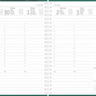 Kalenderseite, Woche 27, zweisprachig. Daten: 29. Juni bis 5. Juli, inklusive Sonnenaufgang/-untergang. Kleiner Monatskalender unten.