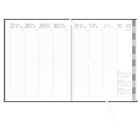 Wochenplaner mit Spalten für Tage 27. Juni bis 2. Juli. Enthält Uhrzeiten und kleine Monatskalender Juli bis September.