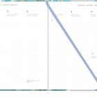 Januar, Januar, Janvier, Gennaio. Tage Montag bis Sonntag in mehreren Sprachen. Woche 1. Links: ein blauer Lesezeichenstreifen.