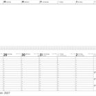 Kalenderblatt mit den Tagen vom 28. Dezember 2026 bis 3. Januar 2027, 53. Woche. Feiertage: Silvester, Neujahr.