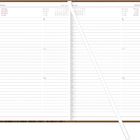 Kalender für Januar, Woche 1, mit Daten für Sonntag, 3. Januar und Montag, 4. Januar. Enthält Linien für Notizen.