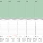 Wochenkalender: Montag bis Sonntag, 4. bis 10. Januar 2027, mit Zeitspalten. Feiertag: Heilige Drei Könige am 6. Januar.