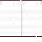 3. Januar, Sonntag, Kalender-Layout mit Linien für Notizen und Symbolen für Telefon und E-Mail.