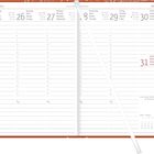 Kalender mit der Woche vom 25. bis 31. Januar. Sonntag, der 31., ist in Rot markiert. Unten Hinweis zum Gedenktag am 27. Januar.