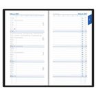 Ein Kalender für Februar 2027. Links sind Tage mit Ereignissen wie Valentinstag, rechts leere Zeilen.