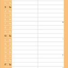 „Liebe ist... die Temperatur zum Ansteigen zu bringen.“ Illustration: Ein Paar umarmt sich im Schnee unter einer verschneiten Baumkrone.