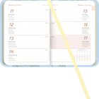 Kalenderseite für KW 2 mit Tagen vom 11. bis 17. Januar, inkl. Uhrzeiten. Kleiner Monatskalender unten rechts.