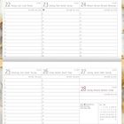 Kalenderseite für Juni: Woche 26, Montag 22. bis Sonntag 28. Juni. Tagesplan mit Uhrzeiten und Feiertagen.