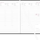 Kalender für Oktober 2026 mit Tagesliste; Links 12. bis 14., rechts 15. bis 18.; Notizlinien pro Tag.