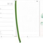 Kalenderwoche 6, Februar 2027. Feiertage: Rosenmontag, Fasnacht, Aschermittwoch, Valentinstag. Rechts Aquarell-Blätter.