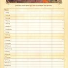 Text: "Braut der Januar Nebel gar, wird das Frühjahr nass fürwahr. Januar 2027." Illustration von Menschen in einem Raum mit Katzen.