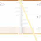 Kalenderseite mit Daten: Freitag 3., Samstag 4., Sonntag 5. Juli. Spalten für Notizen und To-Do. Dezente Farben.