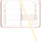 Wochenplan für KW 2 mit Daten vom 11. bis 17. Januar. Enthält Wochentage auf Deutsch, Französisch, Italienisch, Englisch.