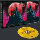 Texte: "Fili Bibiano's Fortress," "Death is Your Master," "Flash and Bones," "Fugitive," CD-Hülle mit einer Burg vor rotem Mond.