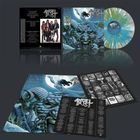 „To Dust You Will Decay“ steht mehrmals fett. Ein stilisiertes Monster und eine Frau vor einem Vollmond sind abgebildet.