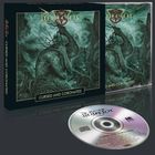Covertext: "Cursed and Coronated". Eine düstere Illustration mit verschlungenen, baumartigen Kreaturen. CD-Hülle und Disc sichtbar.