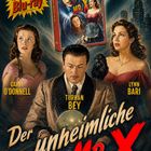 "Erstmals in deutscher Sprache und auf Blu-ray in Deutschland", darüber ein düsteres Filmplakat mit drei Personen.