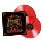 Text: "Perkele", "Since 1993", "Best from the Past", "Sverige", "Working Class Rock'n'Roll". Zwei rote Schallplatten.