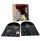 "Wir sind am Leben. Das Berlin Musical." Schallplatten-Cover mit Frau mit roten Haaren. Zwei Vinyls und Texte daneben.