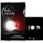 Text: „Nocte Obducta“, „Karwoche - Die Sonne der Toten pulsiert“. Logo mit Sternsymbol, rote und weiße Kreise, drei Kreuze.