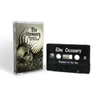 "The Ossuary: Requiem for the Sun" steht auf einer Kassette und deren Hülle, die ein Skelett unter Strahlen zeigt.