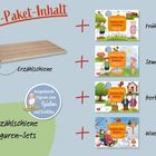 Spar-Paket-Inhalt: Erzählschiene, 4 Figuren-Sets: Frühling, Sommer, Herbst, Winter. Enthält illustriertes Material.