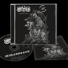 "Malevolent" steht auf einem CD-Cover. Es zeigt eine dunkle, finstere Illustration mit einer gruseligen Figur und Tieren.