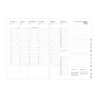 Kalender für die erste Januarwoche 2027. Zeigt Wochentage Montag bis Sonntag. Enthält Uhrzeiten von 8 bis 20 Uhr.