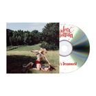 Text: "Modern Woman", "Baby’s Dreamworld". CD und Coverbild: Zwei Personen raufen spielerisch auf einer Wiese.