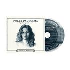 Text: „POLLY PAULUSMA“ und „Scissors In My Pocket“. Illustration: Frau mit langen Haaren, CD daneben.