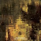 SARAH DAVACHI "THE WILL OF TONGUES" ist unten zu lesen. Unscharfe Wasserreflexionen in Gelb- und Brauntönen.
