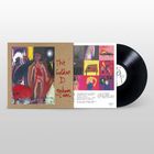 "Thë Golden D Graham Coxon" steht handschriftlich auf einem Albumcover. Es zeigt eine bunte, surrealistische Illustration.