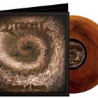 "Crocell" und "Swarm of Insects". Ein Albumcover mit einem abstrakten, wirbelnden Muster in Erdtönen.