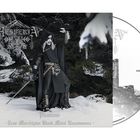 "Picenum - True Marchigian Black Metal Renaissance" steht unten. Eine Person in schwarzer Kleidung posiert im Schnee.