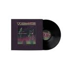 Text: "WOLF MOTHER", "ROCK'N'ROLL BABY". 
Vinyl-Cover mit abstrakter Kunst, dunkler Hintergrund, Grüntöne, Schallplatte sichtbar.