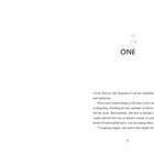 Kapitelüberschrift: "ONE" mit einer gezeichneten Vogelillustration. Text beginnt mit Cecily Sawyer. Seitenzahl: 9.