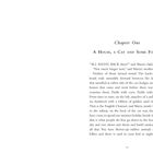 Chapter One: A House, a Cat and Some Fossils. Dialoge zwischen Maria und ihren Eltern über eine Fahrt.